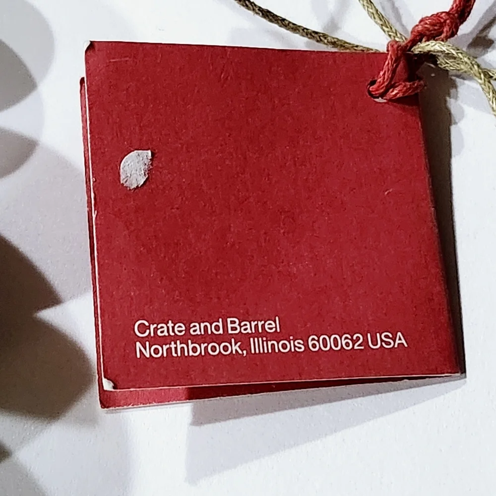 CRATE & BARREL FAMILY ORNAMENT Child HANG WITH THE FAMILY
